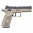 Страйкбольный пистолет (KJW) CZ P-09 Duty (ASG Licensed) - TAN